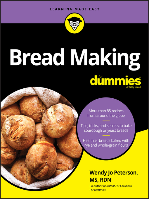 Cover image for Bread Making For Dummies